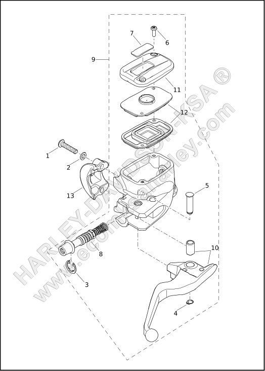 BRAKE CONTROL, FRONT